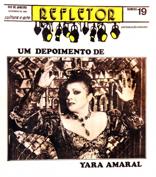 Jornal Refletor capa Yara Amaral